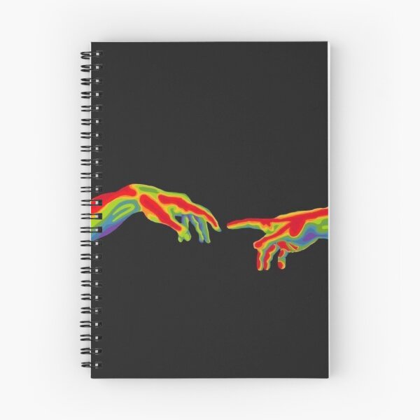 Item preview, Creation of Adam Thermal Heat Map Psychedelic Hands Art designed and sold by LYAN-STORE.