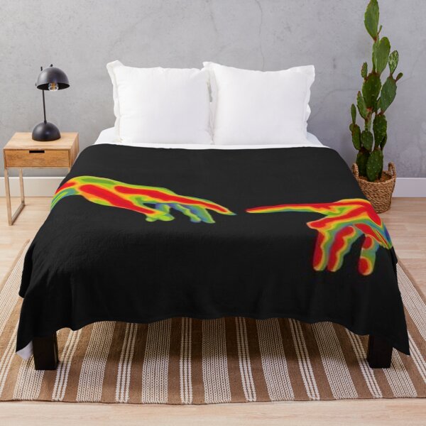 Item preview, Creation of Adam Thermal Heat Map Psychedelic Hands Art designed and sold by LYAN-STORE.