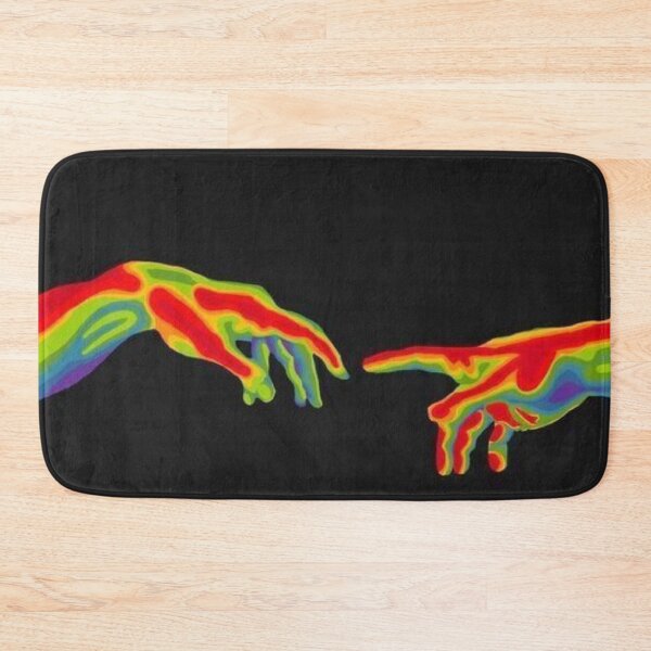 Item preview, Creation of Adam Thermal Heat Map Psychedelic Hands Art designed and sold by LYAN-STORE.