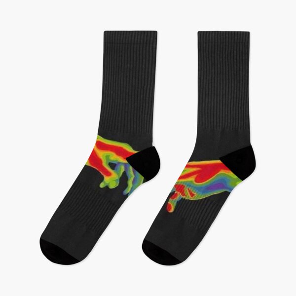 Item preview, Creation of Adam Thermal Heat Map Psychedelic Hands Art designed and sold by LYAN-STORE.