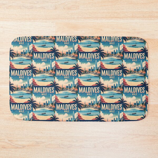 Item preview, Male Maldives Vintage Travel Tourism designed and sold by TravelersGems.