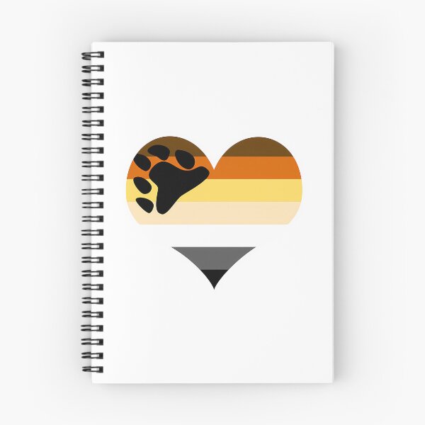 Item preview, Brotherhood Of Bears Pride Flag Heart designed and sold by bylerg-wyneth.