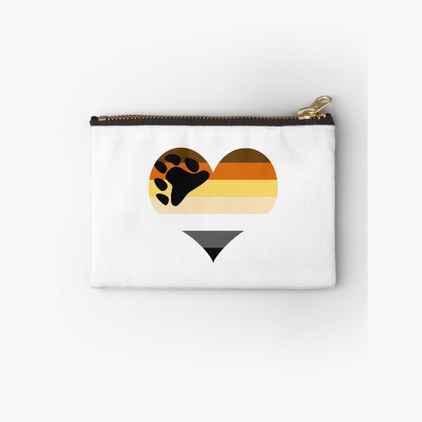 Item preview, Brotherhood Of Bears Pride Flag Heart designed and sold by bylerg-wyneth.