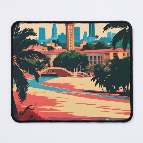 Item preview, Maputo Mozambique Vintage Travel Tourism designed and sold by TravelersGems.