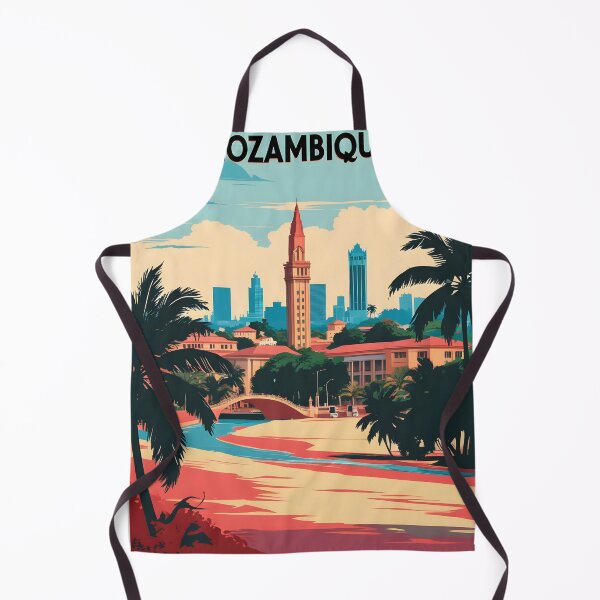 Item preview, Maputo Mozambique Vintage Travel Tourism designed and sold by TravelersGems.