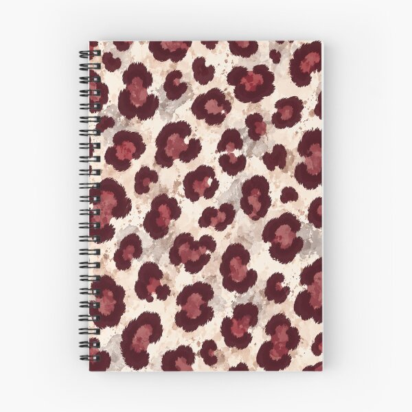 Item preview, Red Wine Leopard Print Watercolour Watercolor Animal Graphic designed and sold by PACS0011.