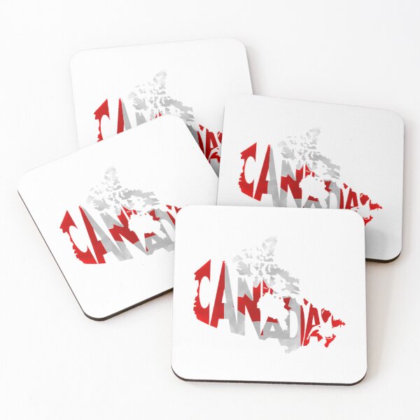 Item preview, Canada Typographic Map Flag designed and sold by bylerg-wyneth.
