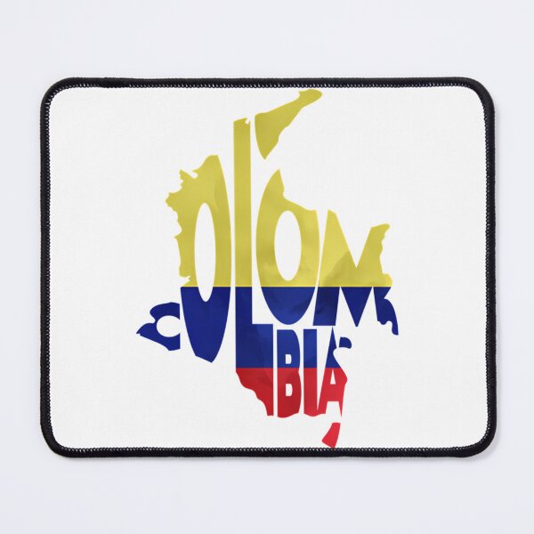 Item preview, Colombia Typographic Map Flag designed and sold by bylerg-wyneth.