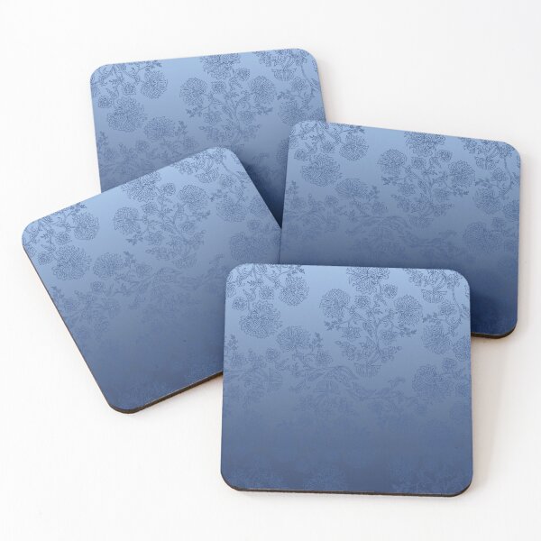 Item preview, Floral Elegance – Intricate Chintz Botanical Ombre Pattern | Blue designed and sold by Frohyou.
