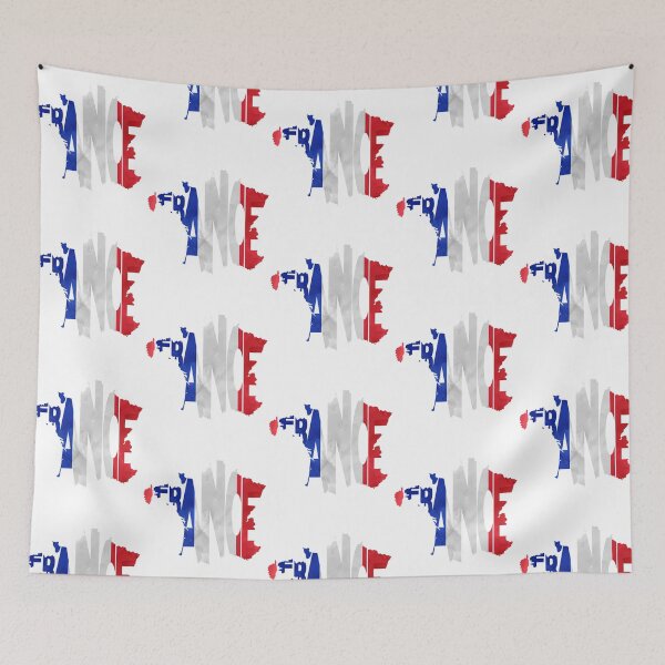 Item preview, France Typographic Map Flag designed and sold by bylerg-wyneth.