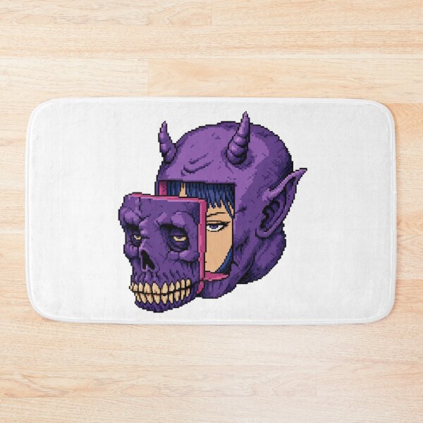Item preview, Demonic Split Face Pixel Art designed and sold by EgoSovereign.