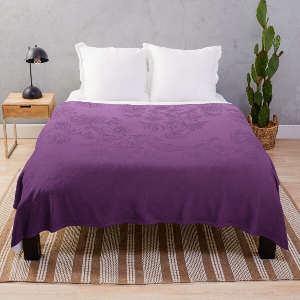 Item preview, Floral Elegance – Intricate Chintz Botanical Ombre Pattern | Purple designed and sold by Frohyou.