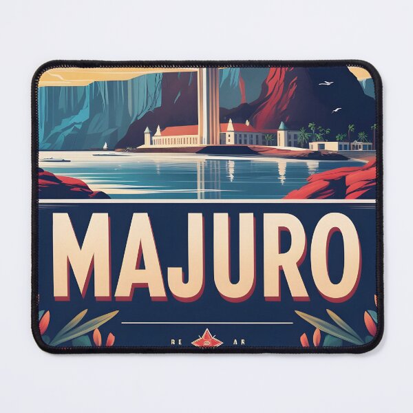 Item preview, Majuro Marshall Islands Vintage Travel Tourism designed and sold by TravelersGems.