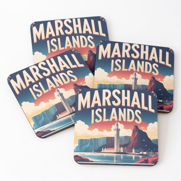 Item preview, Majuro Marshall Islands Vintage Travel Tourism designed and sold by TravelersGems.