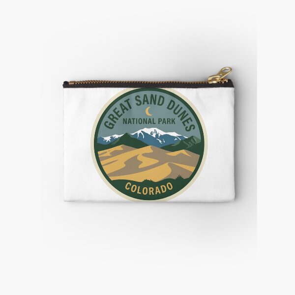 Item preview, Great Sand Dunes National Park Colorado Retro Dunes Patch designed and sold by LittleArij.