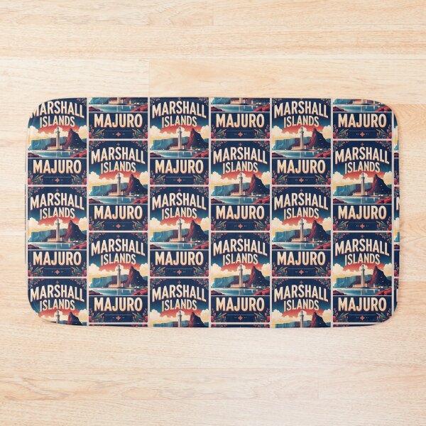 Item preview, Majuro Marshall Islands Vintage Travel Tourism designed and sold by TravelersGems.