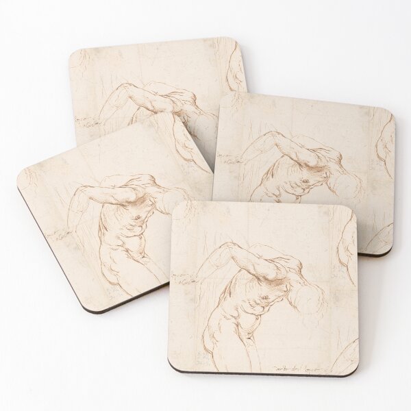 Item preview, Renaissance Male Nude Anatomy Study designed and sold by artofuniverse.