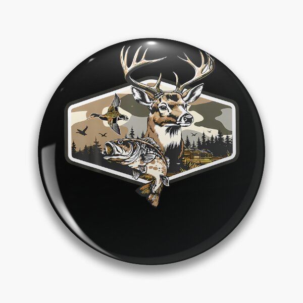 Item preview, Hunting And Fishing Buck designed and sold by Tazmamert-HALOM.