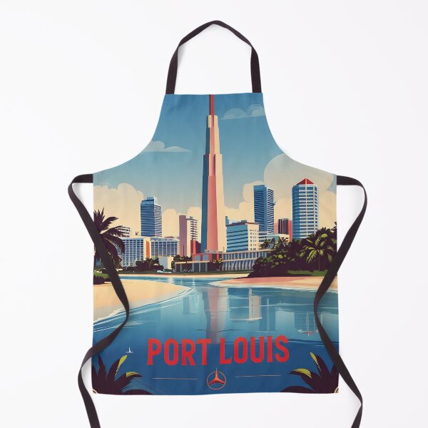 Item preview, Port Louis Mauritius Vintage Travel Tourism designed and sold by TravelersGems.