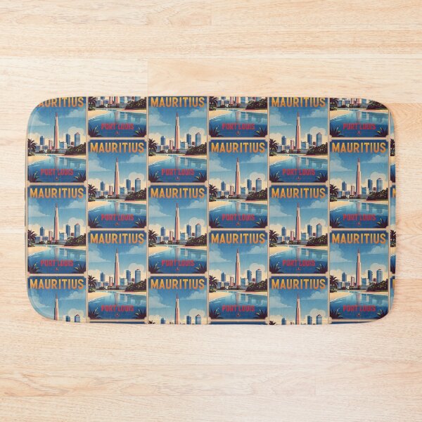 Item preview, Port Louis Mauritius Vintage Travel Tourism designed and sold by TravelersGems.