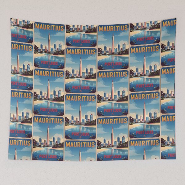 Item preview, Port Louis Mauritius Vintage Travel Tourism designed and sold by TravelersGems.