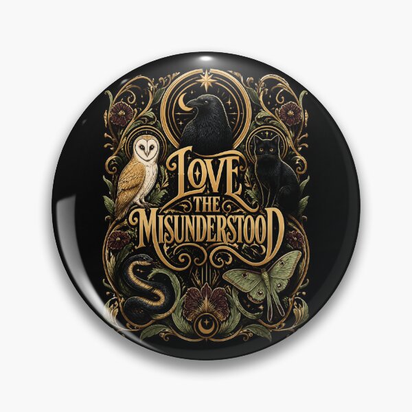 Item preview, Love The Misunderstood Bat Raven Cat 3 designed and sold by Positive&FunnyThings.