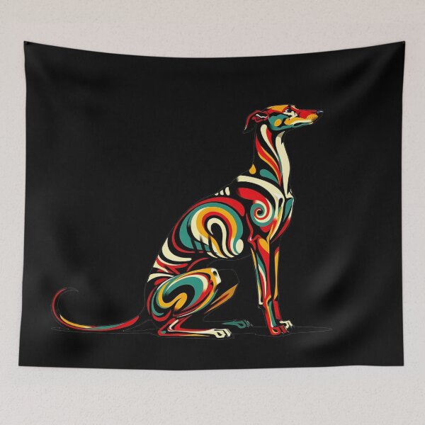 Item preview, GALOGO - Street Variations - StreetArt No.63 designed and sold by GALOGO – Art for Sighthounds & Animal Welfare.