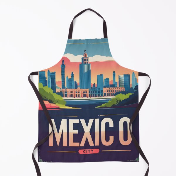 Item preview, Mexico City Mexico Vintage Travel Tourism designed and sold by TravelersGems.