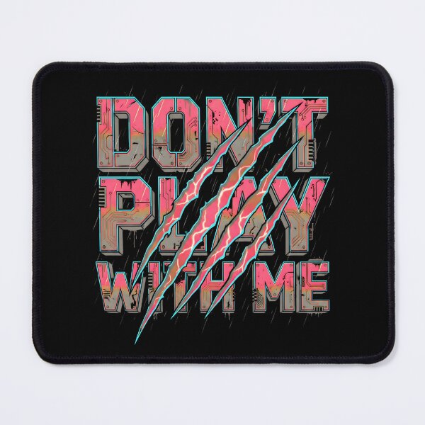 Item preview, Metallic Cyberpunk Claw Slash Dont Play With Me designed and sold by MarCinu Art.