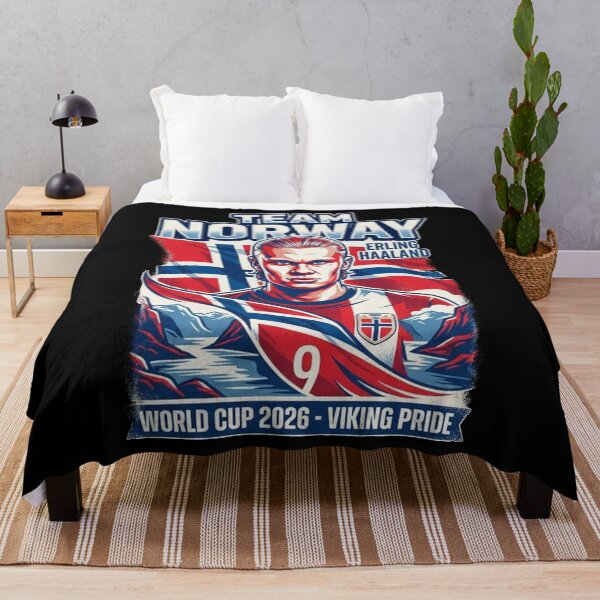 Item preview, Team Norway - Erling Haaland - World Cup 2026 designed and sold by mwebba2005.