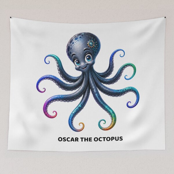 Item preview, Oscar the Octopus designed and sold by ArtC-Designs by Kathy Higgins.