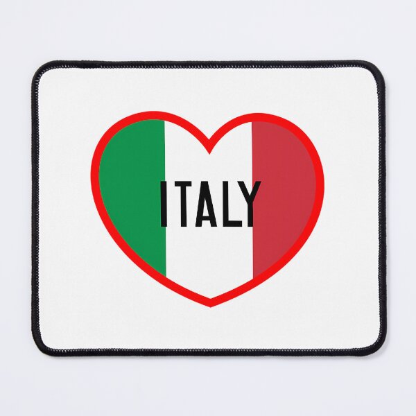 Item preview, Heart With Italian Flag Patriotic Icon designed and sold by bylerg-wyneth.