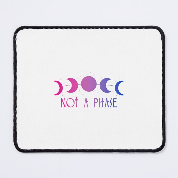 Item preview, Not A Phase Bisexual Moons designed and sold by Cap'n Moony Art.