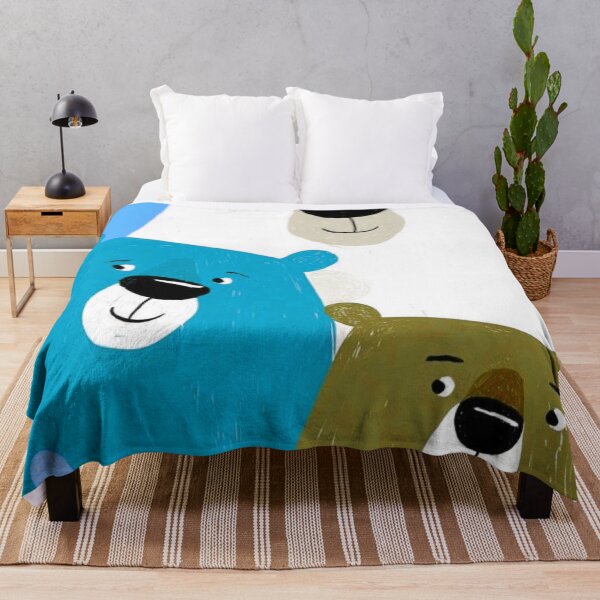 Item preview, Cute Bears Family Colorful Nursery Hand Drawn Illustration designed and sold by LYAN-STORE.