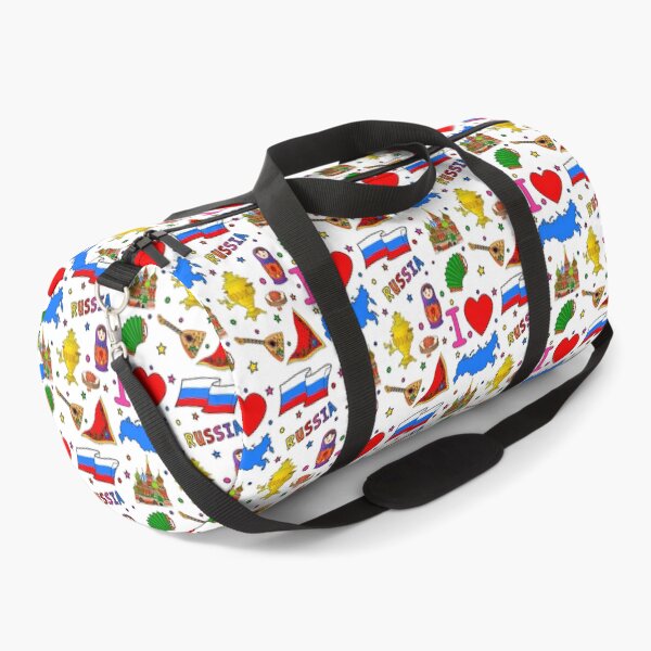 Item preview, I Love Russia. Hand Drawn Russian Landmarks Flag And Map designed and sold by bylerg-wyneth.