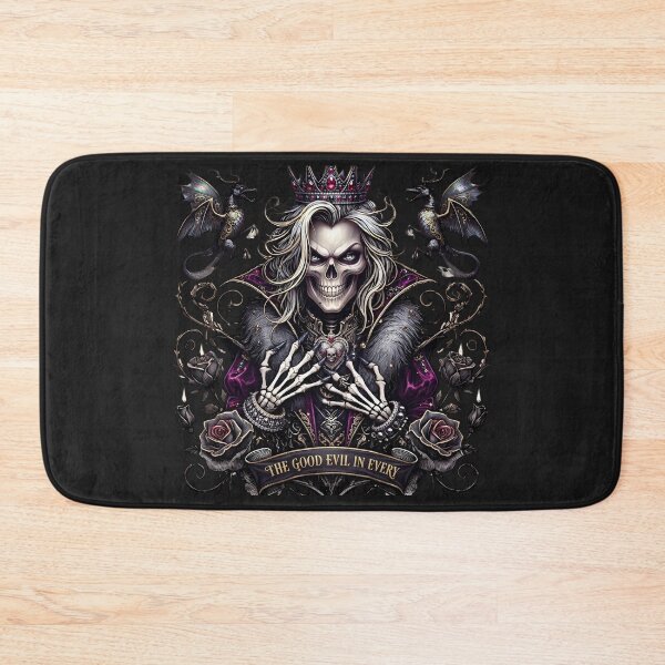 Item preview, Skeleton King Holding Jewel Heart designed and sold by Voodoo Store Paranormal Collections.