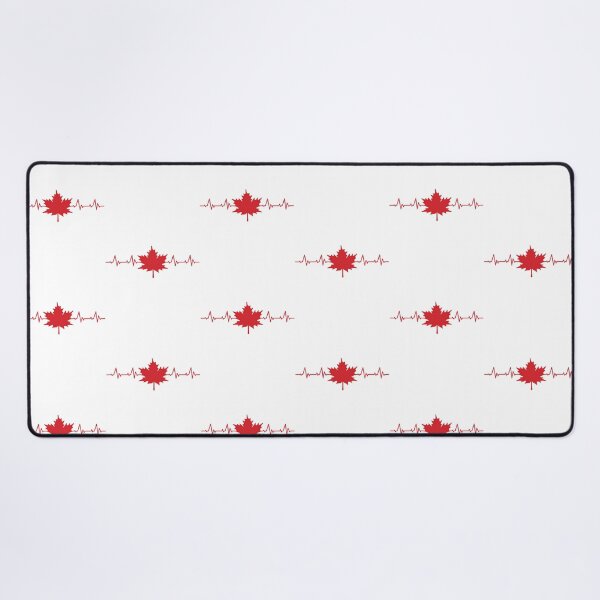 Item preview, I Love Canada Maple Leaf Heart Beats Design The Canadian Flag Icon - Wht designed and sold by bylerg-wyneth.