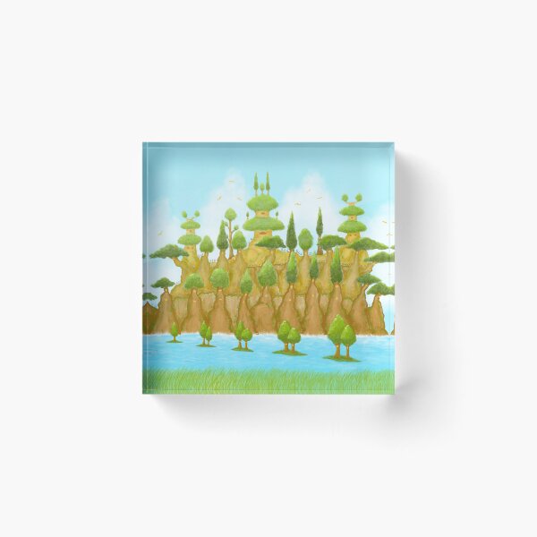 Item preview, A wooden village of the great castle designed and sold by greenPQBstudio.