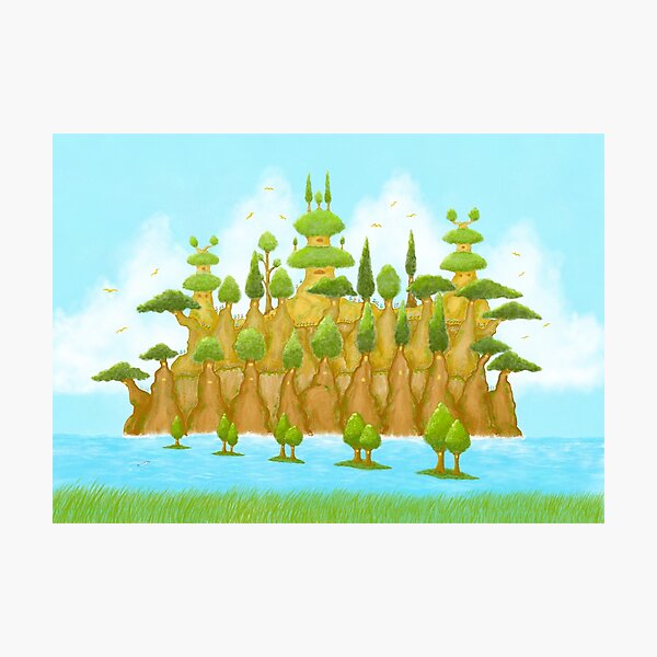 Item preview, A wooden village of the great castle designed and sold by greenPQBstudio.