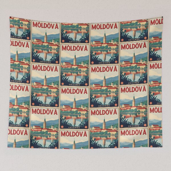 Item preview, Chisinau Moldova Vintage Travel Tourism designed and sold by TravelersGems.