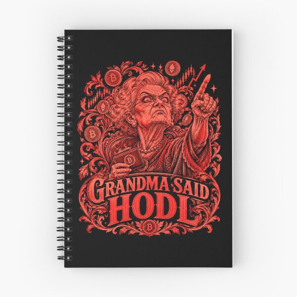 Item preview, Grandma Said HODL Crypto Humor designed and sold by macadolie.