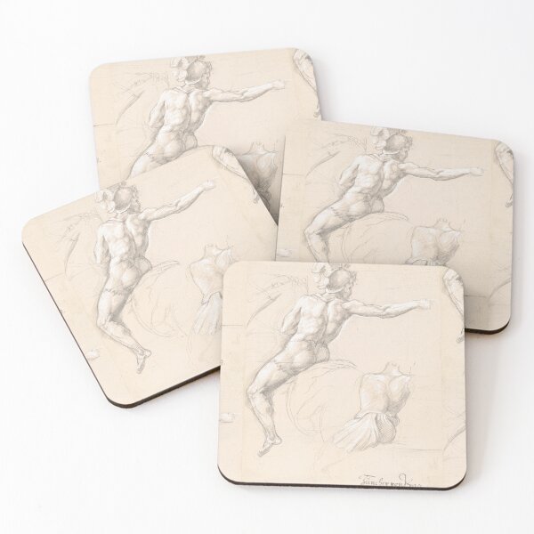 Item preview, Nude Male Figure Studies in Motion designed and sold by artofuniverse.