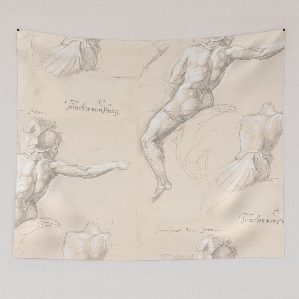Item preview, Nude Male Figure Studies in Motion designed and sold by artofuniverse.