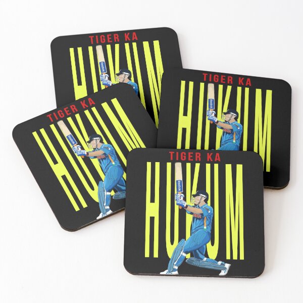 Item preview, MS Dhoni Hukum T-Shirt | Tiger Ka Hukum Cricket Fan Art designed and sold by lexxclothing.