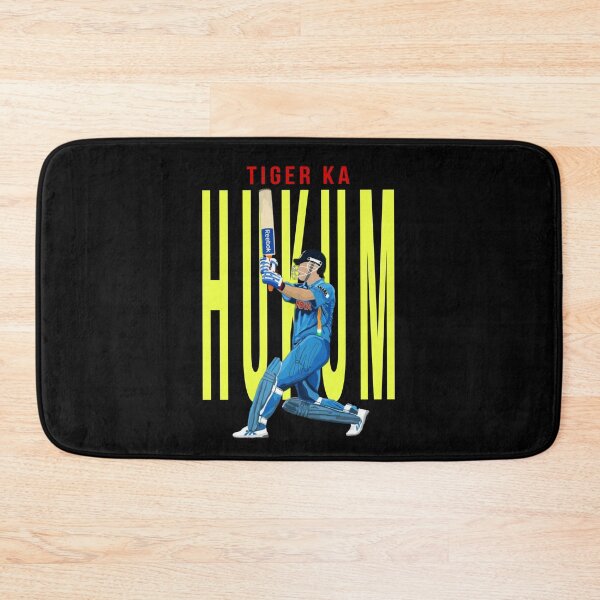 Item preview, MS Dhoni Hukum T-Shirt | Tiger Ka Hukum Cricket Fan Art designed and sold by lexxclothing.