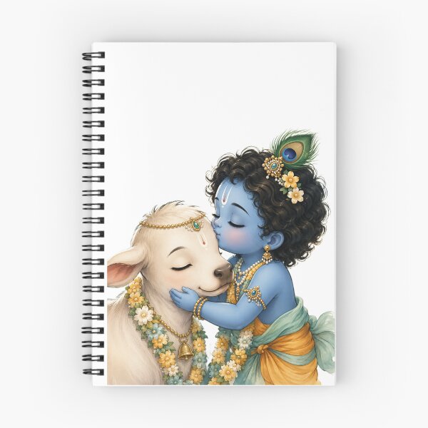 Item preview, Little Krishna and Sacred Cow Love designed and sold by RedSwagStore.
