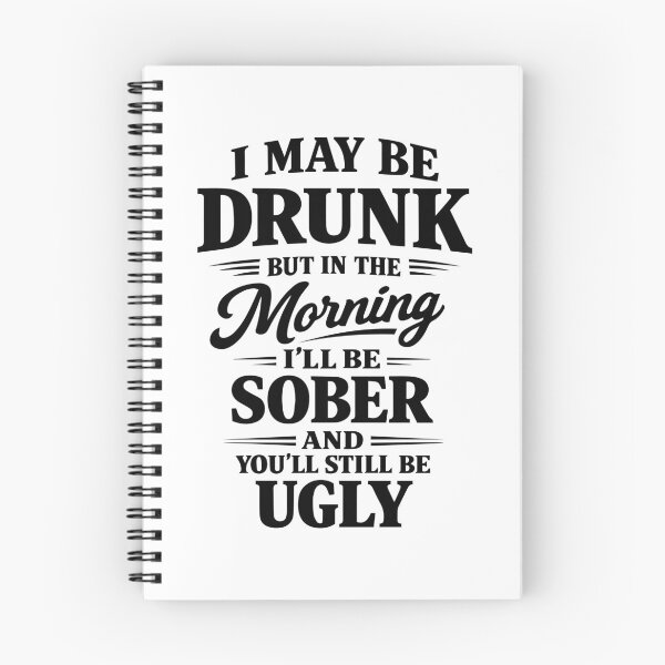 Item preview, Funny Drunk Tonight Sober Tomorrow Quote designed and sold by NovaCutCrafts.