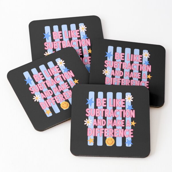 Item preview, Be Like Subtraction And Make A Difference designed and sold by Tazmamert-HALOM.