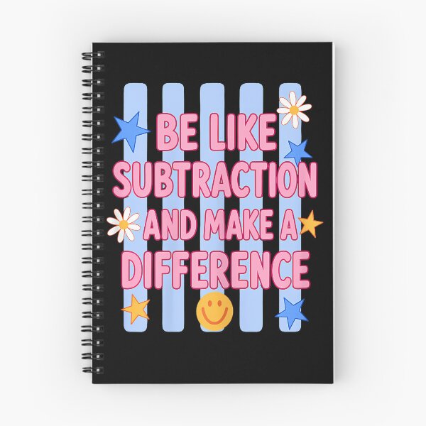 Item preview, Be Like Subtraction And Make A Difference designed and sold by Tazmamert-HALOM.