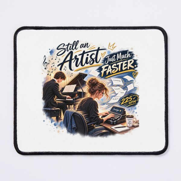 Item preview, Still an Artist Just Much Faster – Court Reporter Stenographer 225 WPM designed and sold by amndro.